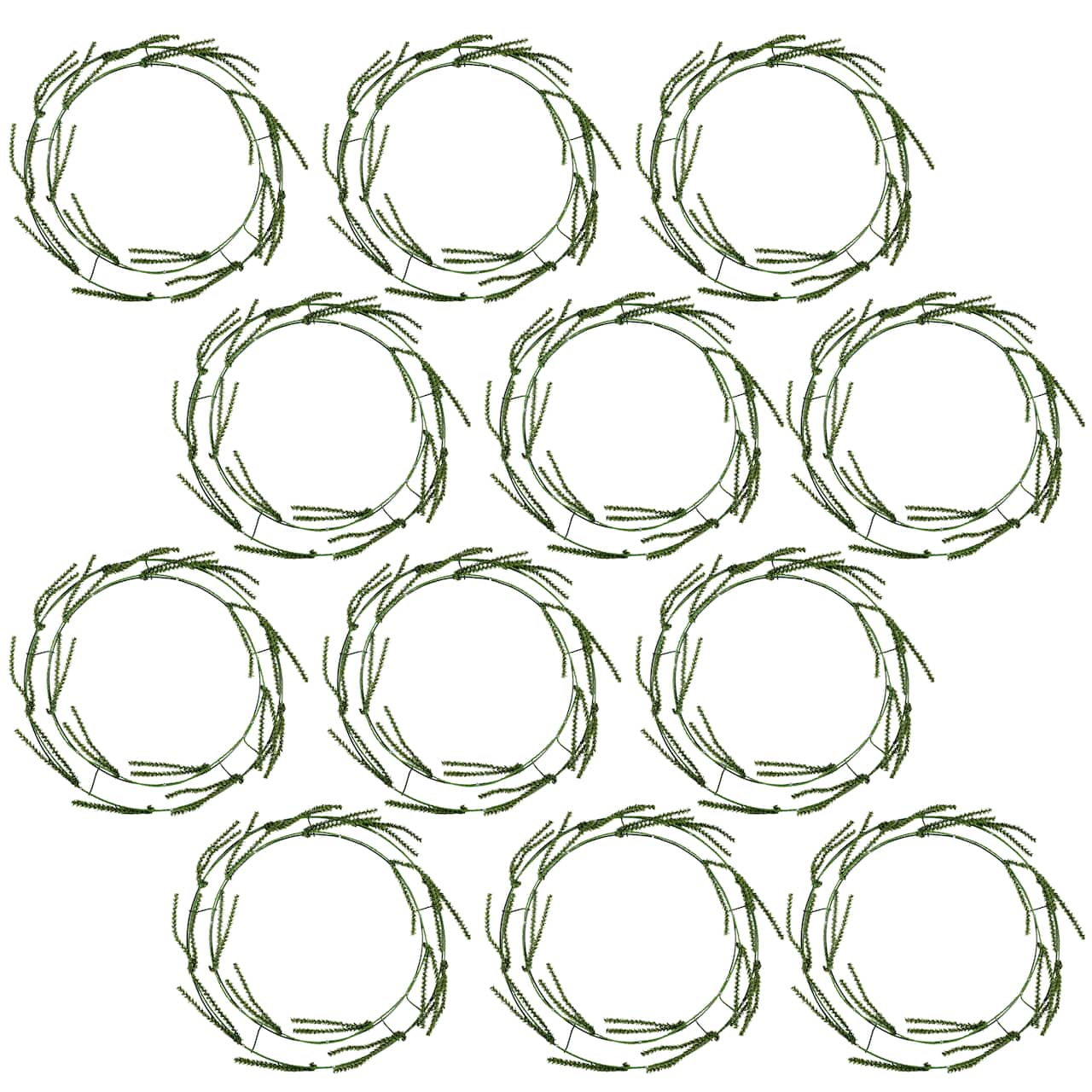 12 Pack: Wire Wreath Frame with Ties by Ashland®